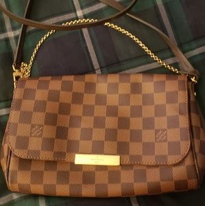 Authentic LV Favorite MM Damier crossbody
